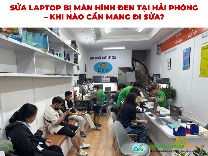 Sửa Laptop Bị Màn Hình Đen Tại Hải Phòng – Khi Nào Cần Mang Đi Sửa?